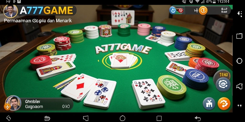 Gameplay seru A777GAME dengan antarmuka yang menarik dan intuitif.