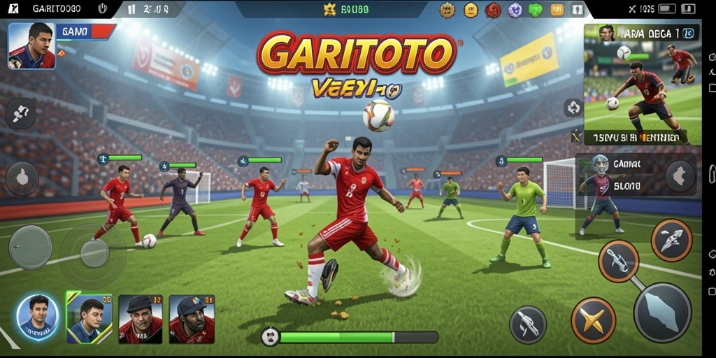 Tangkapan layar GARITOTO menampilkan aksi olahraga yang mendebarkan.