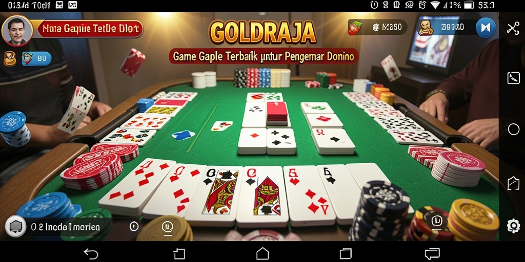Tampilan gameplay <strong>GOLDRAJA</strong> yang seru dan interaktif.
