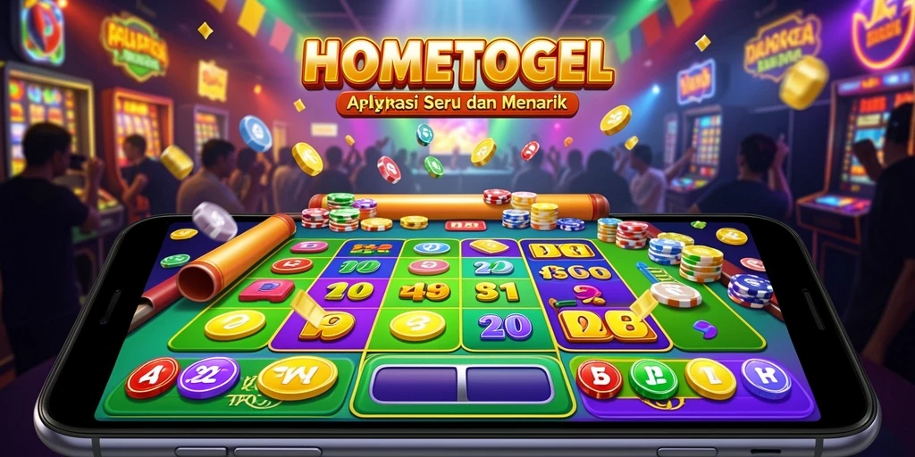 Screenshot gameplay seru dan interaktif dari HOMETOGEL.