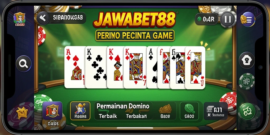 Gambaran visual gameplay JAWABET88 yang mendebarkan dan interaktif.