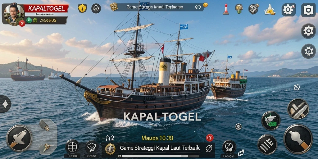 Tampilan gameplay seru KAPALTOGEL yang menantang.