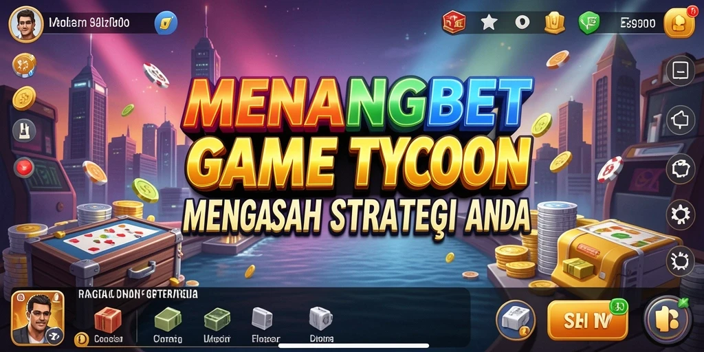Gameplay Tycoon yang penuh strategi dan keseruan.