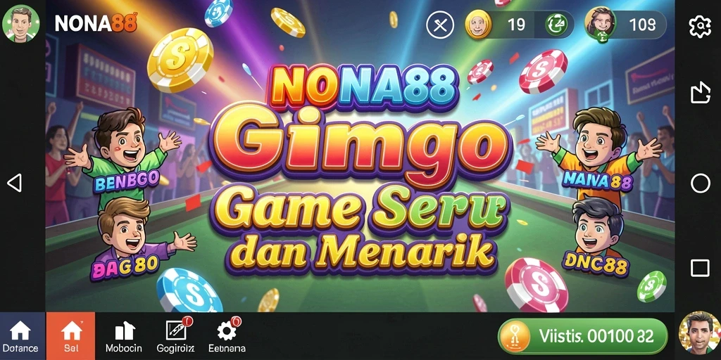 Screenshot gameplay NONA88 menampilkan keseruan bermain Bingo.