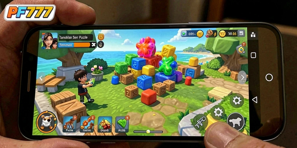 Tampilan gameplay PF777 yang seru dan menantang.