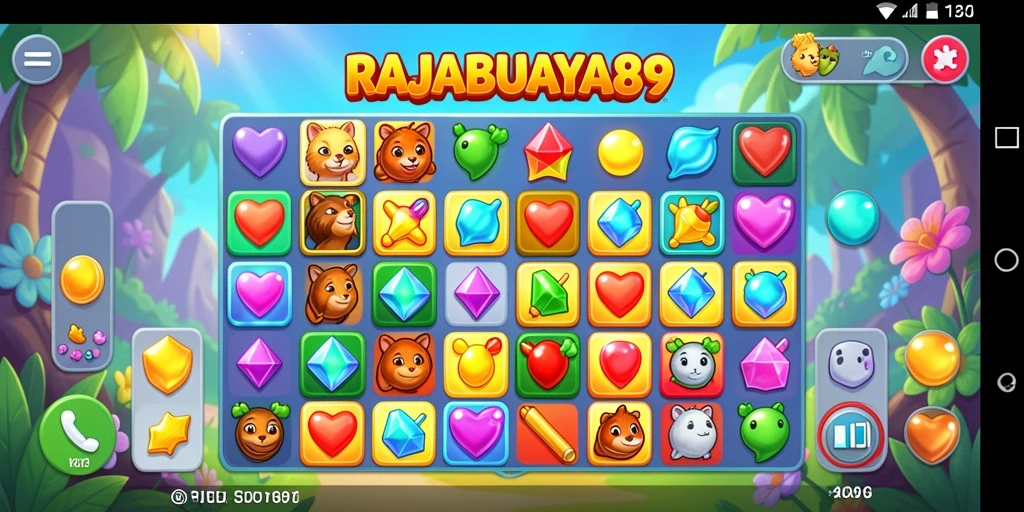 Tampilan gameplay seru RAJABUAYA89 dengan grafis menarik.
