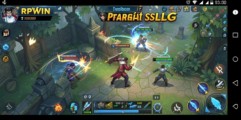 Tampilan menarik dari gameplay SLG yang mendebarkan di RPWIN.