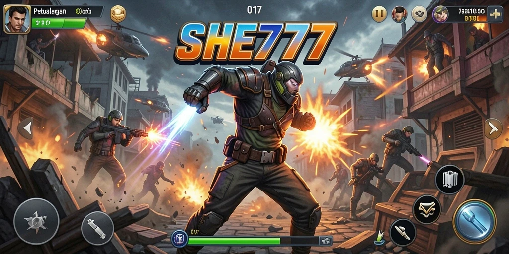 Screenshot gameplay SHE777 yang seru dan penuh aksi.