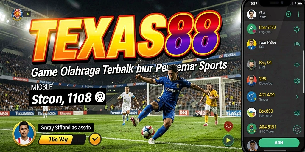 Screenshot gameplay <strong>TEXAS88</strong> menampilkan cuplikan aksi olahraga yang seru.