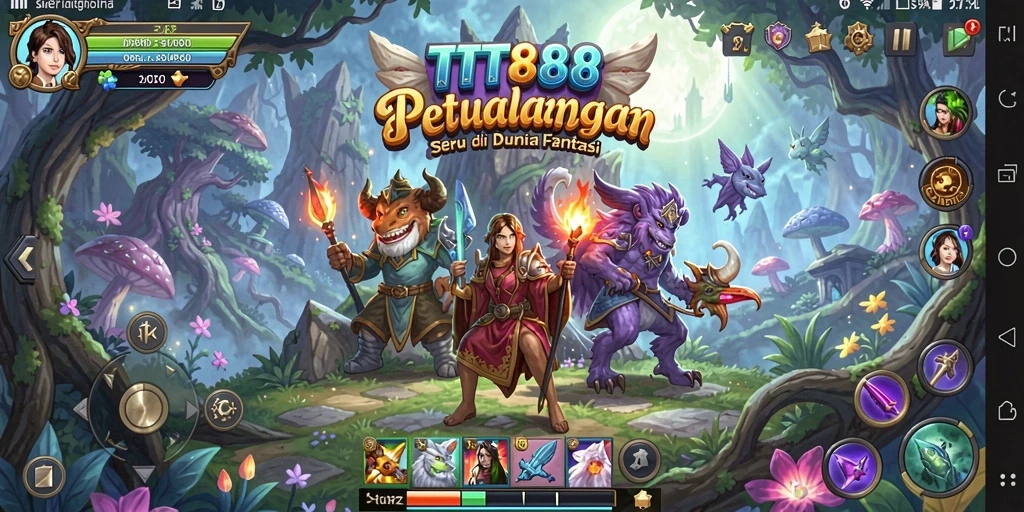 Tampilan gameplay TTT888 yang memikat dan penuh tantangan.